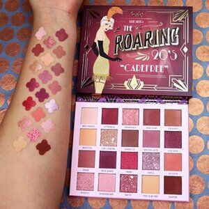NWT Rude Cosmetics Roaring 20's Carefree eyeshadow Palette